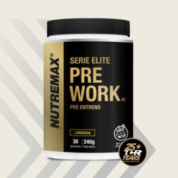 Pre Work Serie Élite Nutremax® - 240 g - Limonada